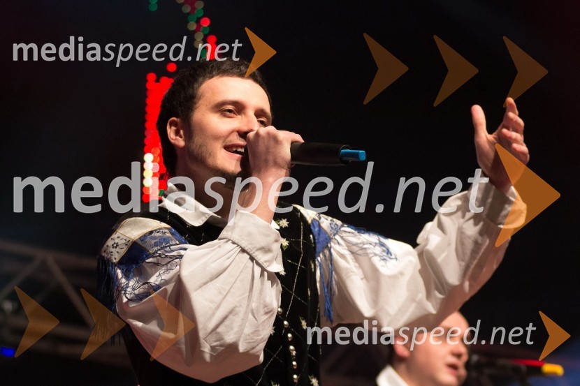 Blaž Švab, član skupine ModrijaniDobrodelni koncert »Za prvi korak«