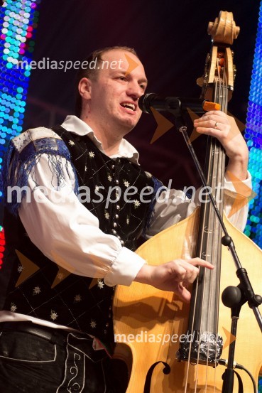 Franjo Oset, član skupine ModrijaniDobrodelni koncert »Za prvi korak«