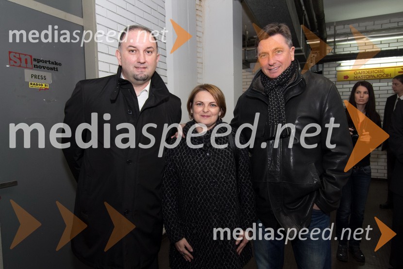 Marjan Škalič, predsednik društva »Namesto pike vejica«; ...; Borut Pahor, predsednik Republike SlovenijeDobrodelni koncert »Za prvi korak«