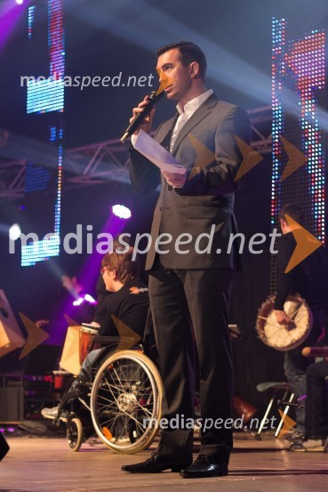 Marko Potrč, voditeljDobrodelni koncert »Za prvi korak«