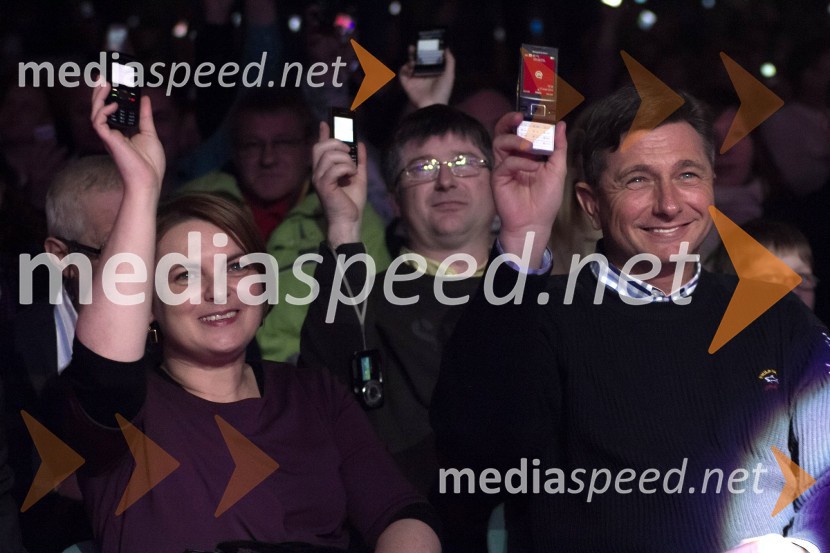...; Borut Pahor, predsednik Republike SlovenijeDobrodelni koncert »Za prvi korak«