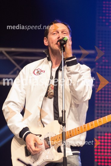 Jože Potrebuješ, član skupine ČukiDobrodelni koncert »Za prvi korak«