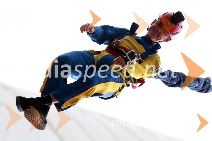 Tai Woffinden (VB)Skyfall, Žagar, Holder, Lindgren in Woffinden skočili iz 192 metrskega stolpa Skytowerja