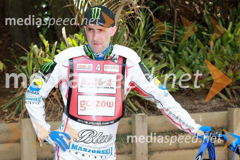 Tomasz Gollob (Pol)Prvi trening za VN Nove Zelandije v speedwayu