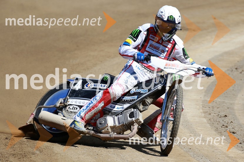 Tomasz Gollob (Pol)Prvi trening za VN Nove Zelandije v speedwayu