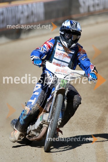 Sean Mason (NZ)Prvi trening za VN Nove Zelandije v speedwayu