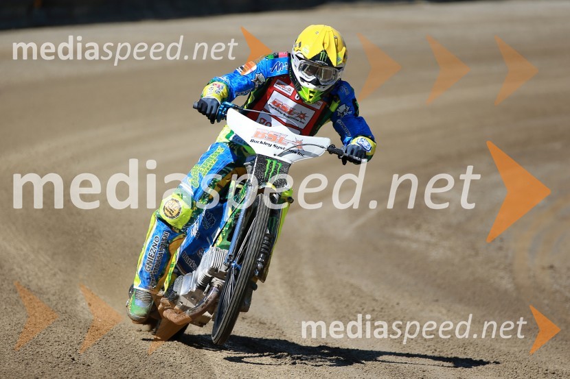 Antonio Lindbäck (Šve)Prvi trening za VN Nove Zelandije v speedwayu