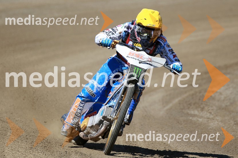 Emil Sayfutdinov (Rus)Prvi trening za VN Nove Zelandije v speedwayu