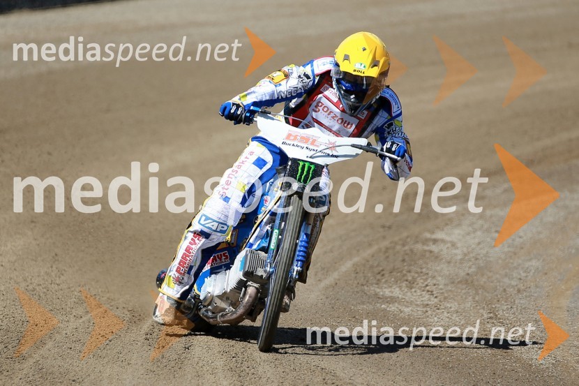 Fredrik Lindgren (Šve)Prvi trening za VN Nove Zelandije v speedwayu