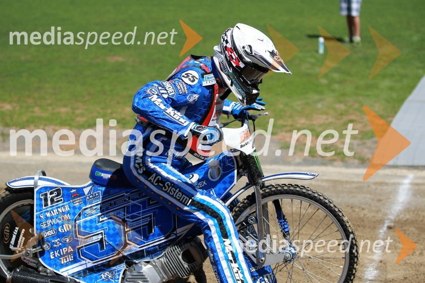 Matej Žagar (Slo)Prvi trening za VN Nove Zelandije v speedwayu
