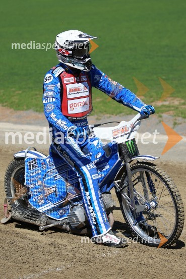 Matej Žagar (Slo)Prvi trening za VN Nove Zelandije v speedwayu