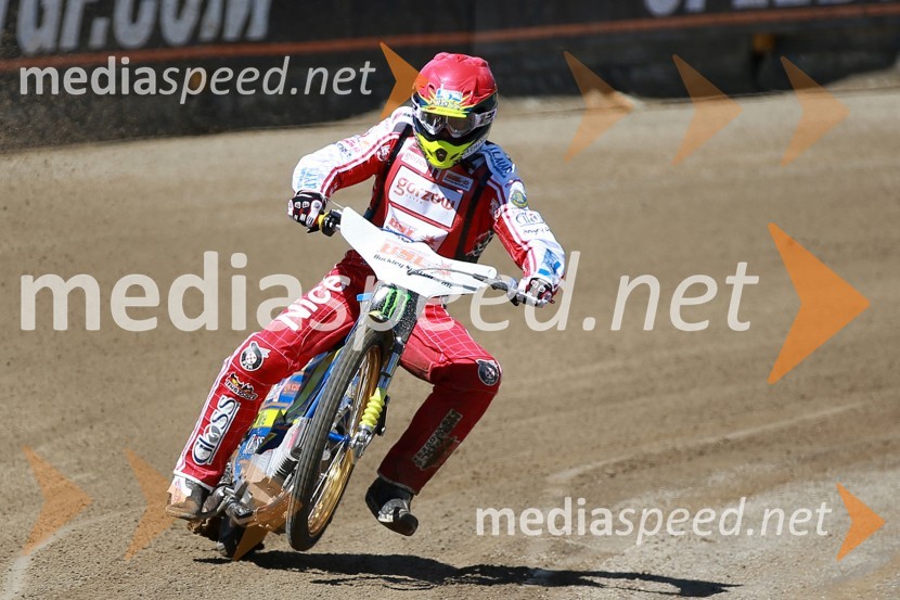 Krzysztof Kasprzak (Pol)Prvi trening za VN Nove Zelandije v speedwayu