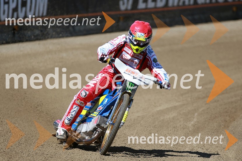 Krzysztof Kasprzak (Pol)Prvi trening za VN Nove Zelandije v speedwayu