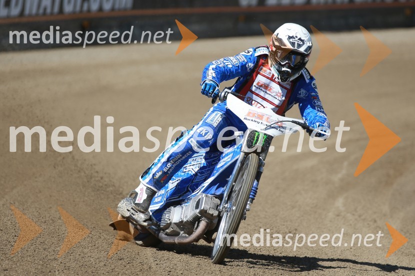 Matej Žagar (Slo)Prvi trening za VN Nove Zelandije v speedwayu