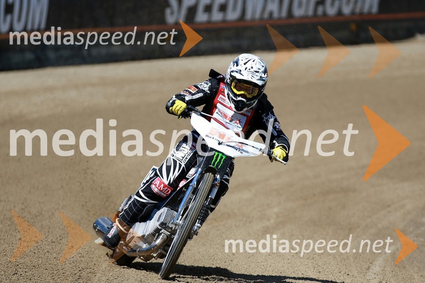 Tai Woffinden (VB)Prvi trening za VN Nove Zelandije v speedwayu