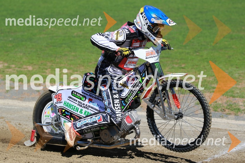 Niels Kristian Iversen (Dan)Prvi trening za VN Nove Zelandije v speedwayu