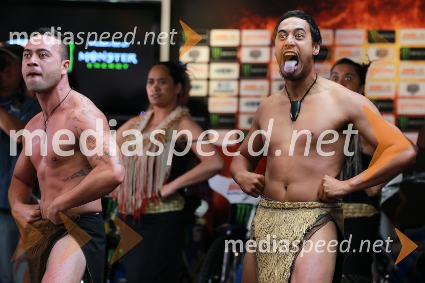 Maori med nastopomPrvi trening za VN Nove Zelandije v speedwayu