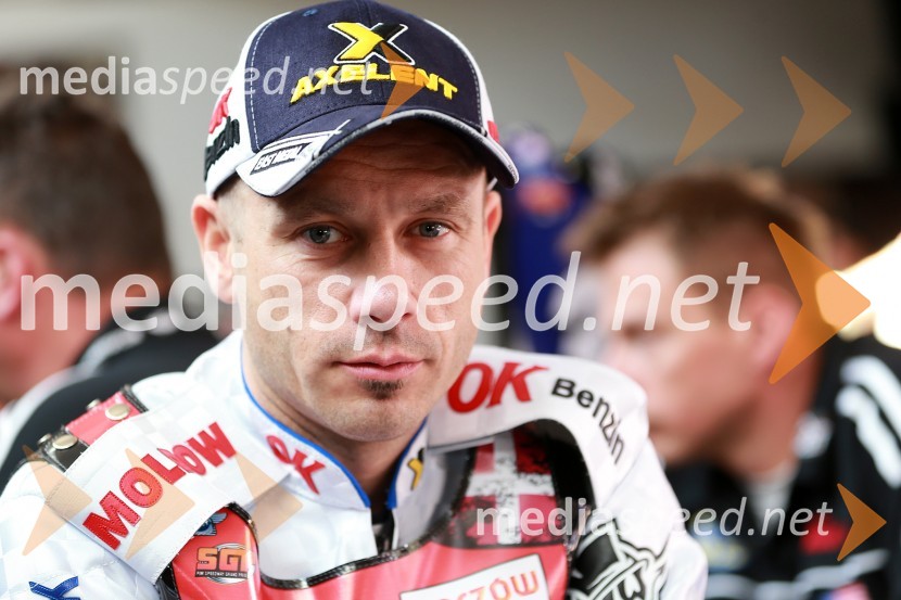 Nicki Pedersen (Dan)Prvi trening za VN Nove Zelandije v speedwayu