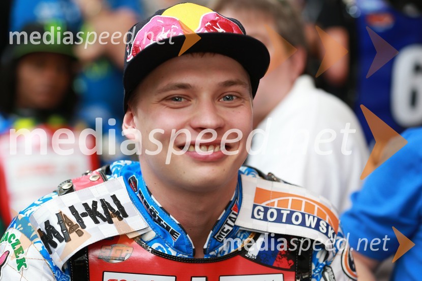 Emil Sayfutdinov (Rus)Prvi trening za VN Nove Zelandije v speedwayu