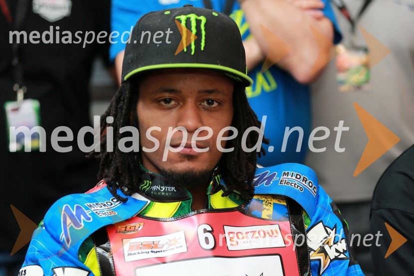 Antonio Lindbäck (Šve)Prvi trening za VN Nove Zelandije v speedwayu