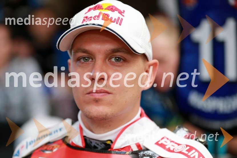 Jaroslaw Hampel (Pol)Prvi trening za VN Nove Zelandije v speedwayu