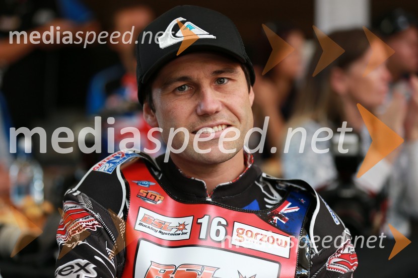 Jason Bunyan (NZ)Prvi trening za VN Nove Zelandije v speedwayu