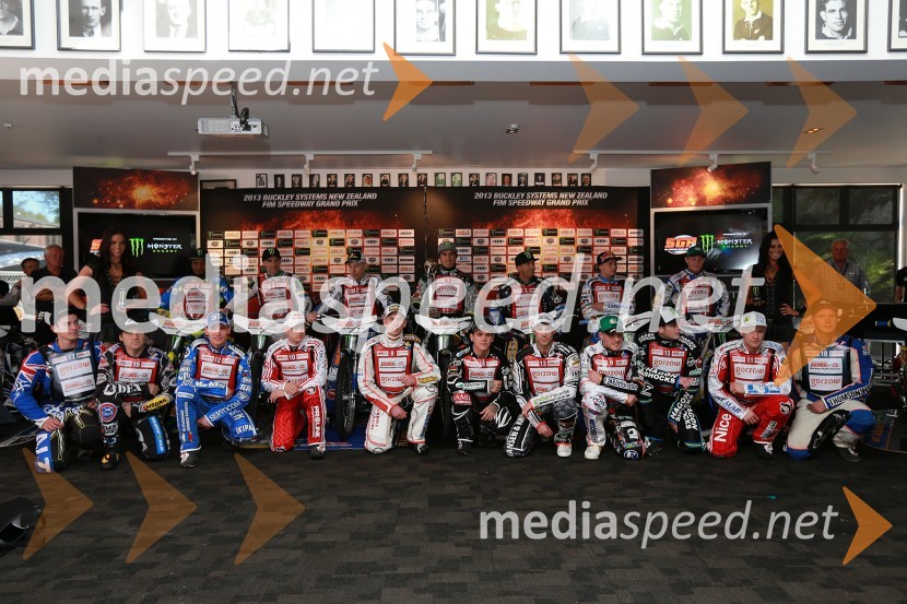Speedway Grand Prix 2013, letnik voznikovPrvi trening za VN Nove Zelandije v speedwayu