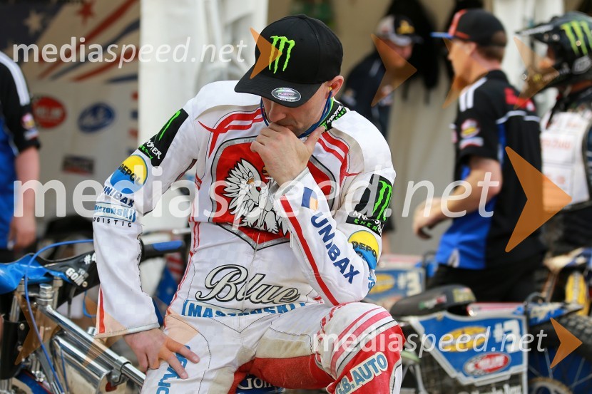 Tomasz Gollob (Pol)Uradni trening pred dirko za VN Nove Zelandije, Speedway Grand Prix