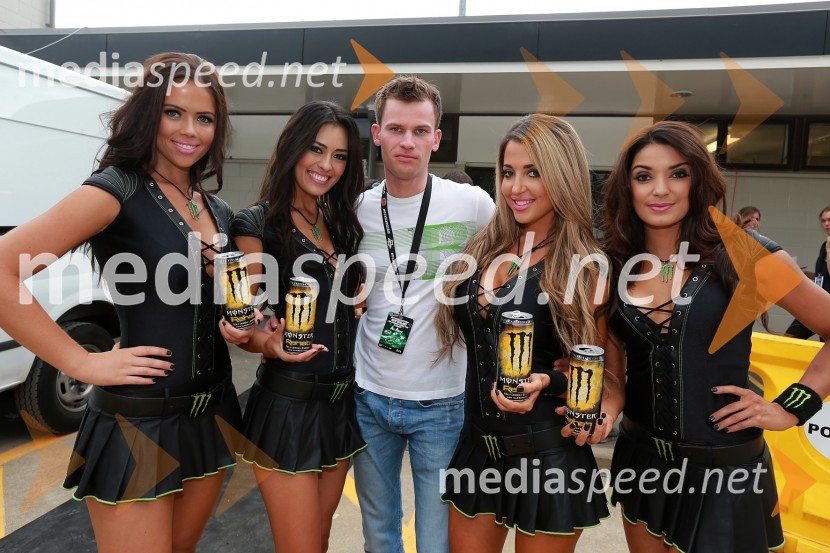Matej Žagar (Slo); Monster girlsUradni trening pred dirko za VN Nove Zelandije, Speedway Grand Prix