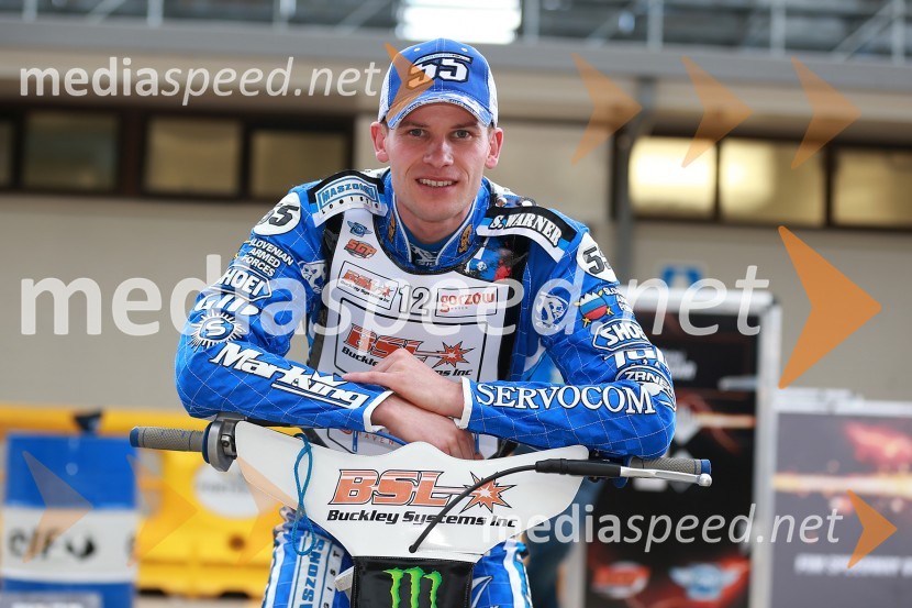 Matej Žagar (Slo)Uradni trening pred dirko za VN Nove Zelandije, Speedway Grand Prix