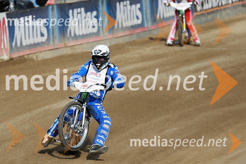 Matej Žagar (Slo)Uradni trening pred dirko za VN Nove Zelandije, Speedway Grand Prix