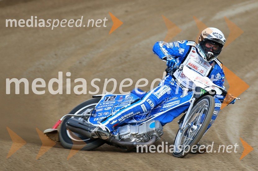 Matej Žagar (Slo)Uradni trening pred dirko za VN Nove Zelandije, Speedway Grand Prix