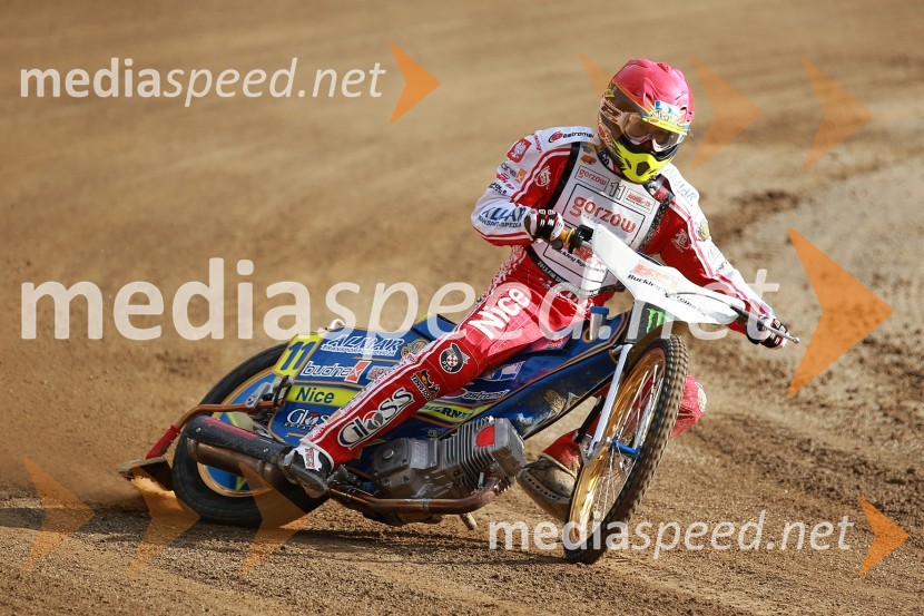 Krzysztof Kasprzak (Pol)Uradni trening pred dirko za VN Nove Zelandije, Speedway Grand Prix
