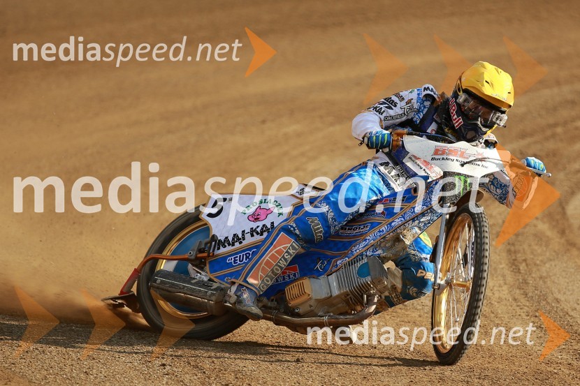 Emil Sayfutdinov (Rus)Uradni trening pred dirko za VN Nove Zelandije, Speedway Grand Prix