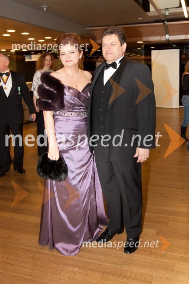 Milena Eber Štimac, krznarstvo Eber, Vlado ŠtimacVeliki dobrodelni Lions ples 2013