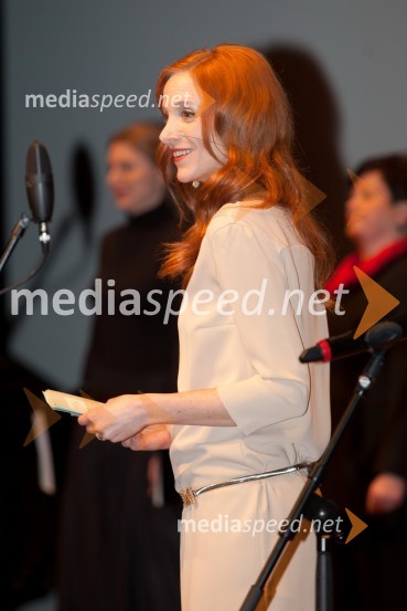 Mojca Mavec, povezovalka&nbsp;Veliki dobrodelni Lions ples 2013