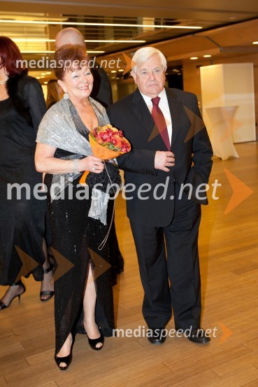 Tjaša Andree Prosenc, odvetnica;&nbsp;Milan Kučan, nekdanji predsednik Republike SlovenijeVeliki dobrodelni Lions ples 2013