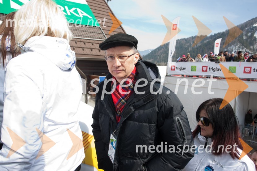 Dr. Igor Lukšič, nekdanji ministerPlanica 2013, finale v smučarskih poletih, sobota
