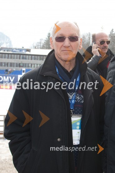 Miro Cerar, nekdanji gimnastičar in predsednik Olimpijske akademije ter ambasador za fair playPlanica 2013, finale v smučarskih poletih, sobota