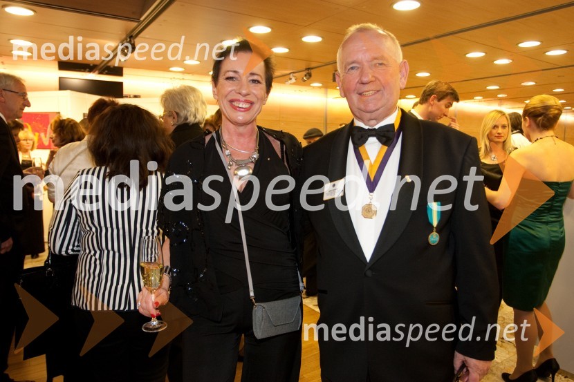 Milenka Knez; Janez BohoričVeliki dobrodelni Lions ples 2013