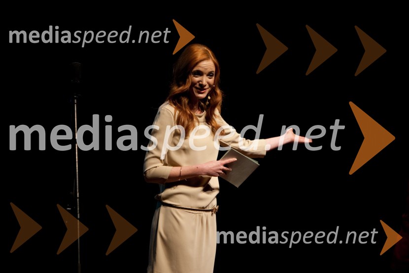Mojca Mavec, voditeljicaVeliki dobrodelni Lions ples 2013