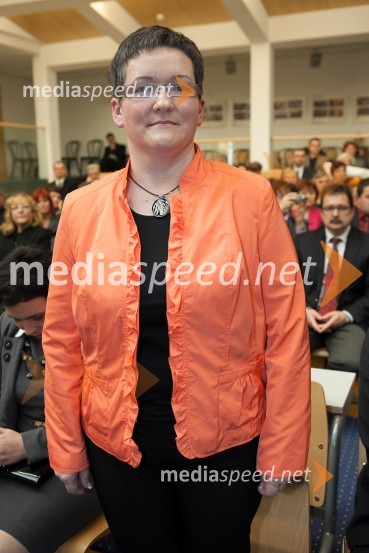 Dr. Anastazija Gselman, Fakulteta za kmetijstvo in biosistemske vede UMUniverza v Mariboru, promocija doktorjev znanosti, marec 2013