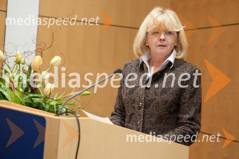 Prof. dr. Jana Goriup, Filozofska fakulteta UMUniverza v Mariboru, promocija doktorjev znanosti, marec 2013