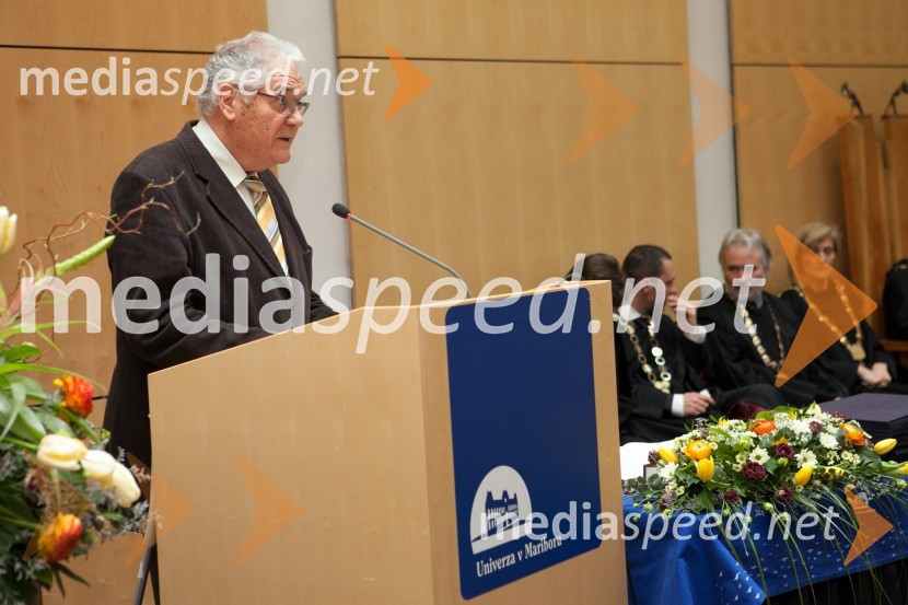 Prof. dr. Silvo Devetak, Pravna fakulteta UMUniverza v Mariboru, promocija doktorjev znanosti, marec 2013