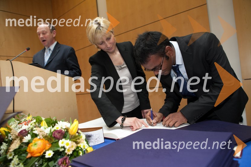 Dr. Tamilselvan Mohan, Fakulteta za strojništvo UMUniverza v Mariboru, promocija doktorjev znanosti, marec 2013