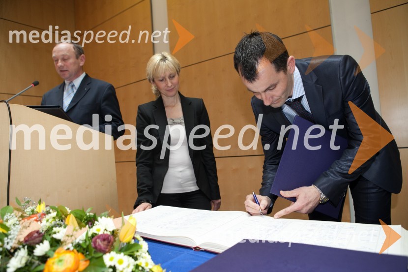 Dr. David Greif, Fakulteta za strojništvo UMUniverza v Mariboru, promocija doktorjev znanosti, marec 2013