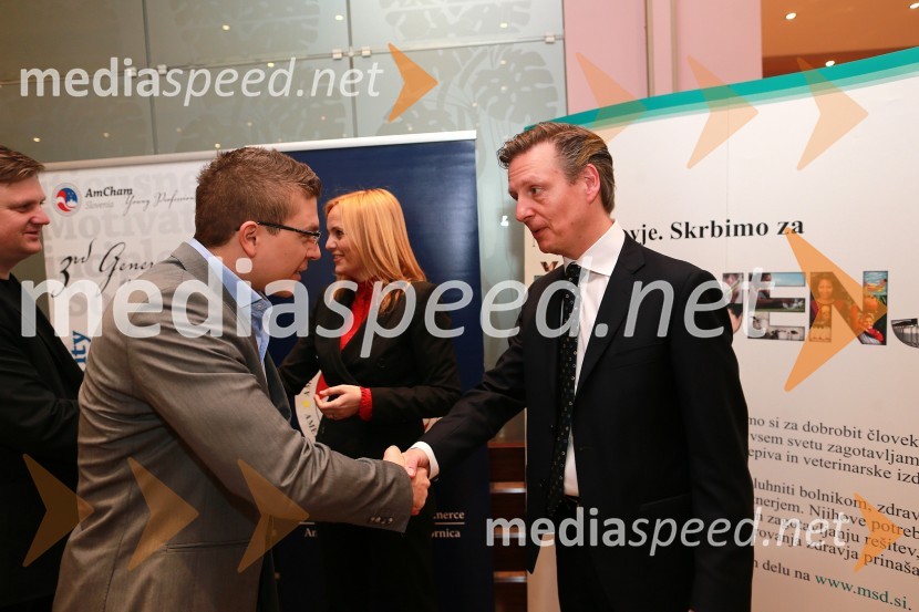 ...; Mark Ypinga, director Merck Sharp & Dohme SloveniaAmcham, poslovni zajtrk z naslovom: Intelektualna kreacija in inovacija je lahko prihodnost za Slovenijo