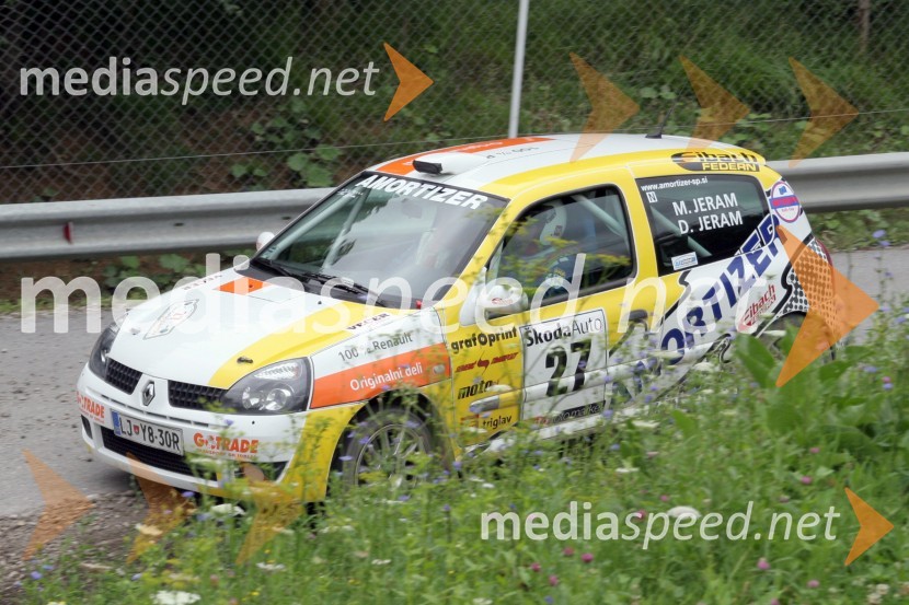 Marko in Damjan Jeram (Slovenija)RALLY, 3.Škoda rally Maribor