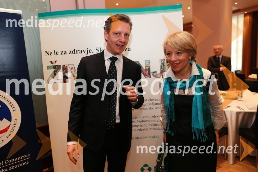 Mark Ypinga, director Merck Sharp & Dohme Slovenia; ...Amcham, poslovni zajtrk z naslovom: Intelektualna kreacija in inovacija je lahko prihodnost za Slovenijo