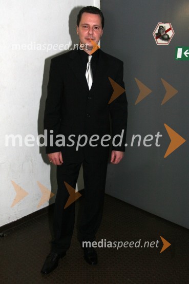 Jani Šivc, soorganizator in voditelj prireditveKoncert Saše Lendero v Dvorani Tabor